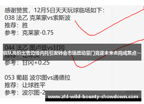 狼队高价出售边锋内托引发转会市场震动豪门竞逐未来去向成焦点一 狼队高价出售边锋内托引发转会市场震动豪门竞逐未来去向成焦点一